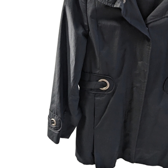 perry Ellis portfolio womens jacket in black size L. In great condition - Picture 4 of 7